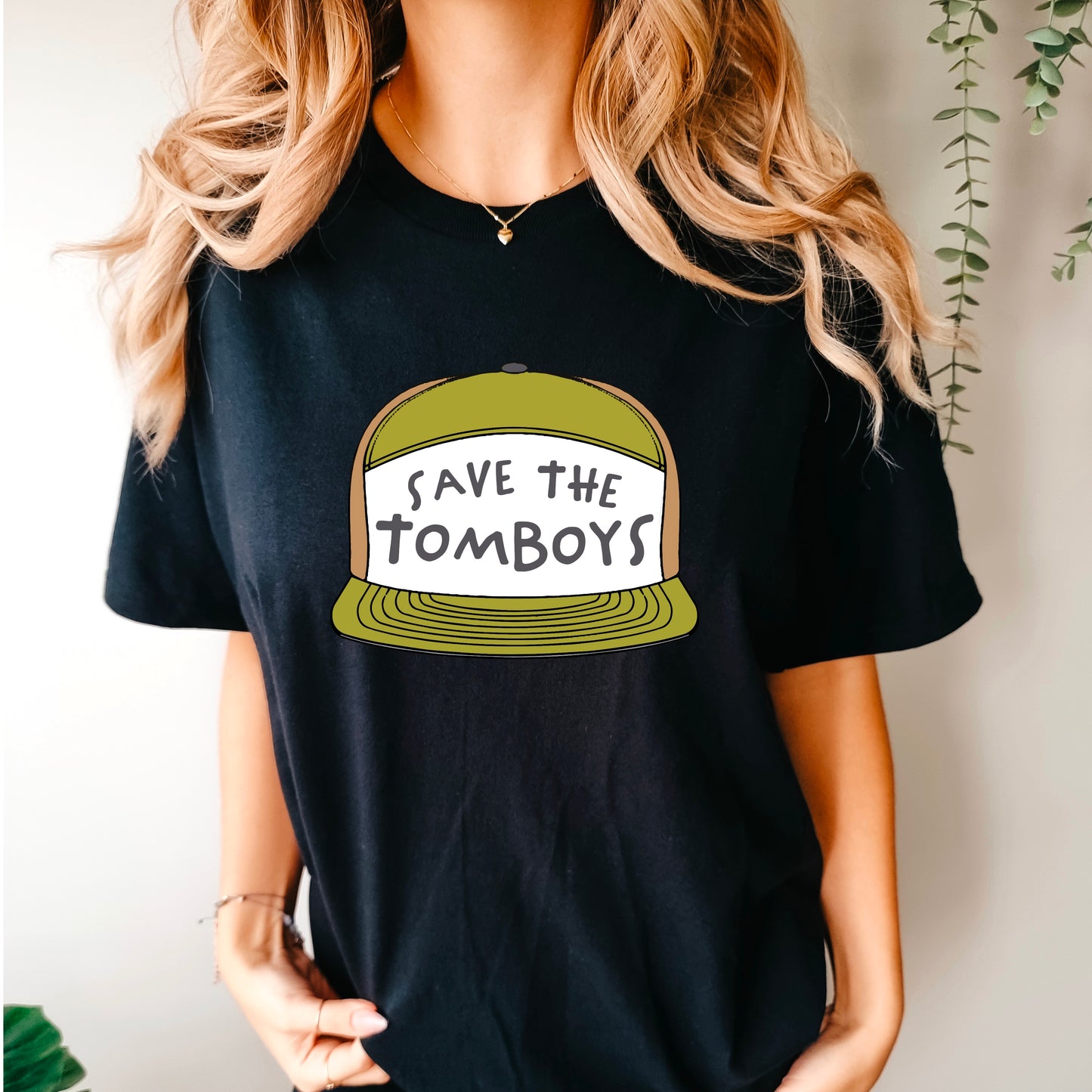 Save The Tomboys Green Hat (DTF) 4175KPI