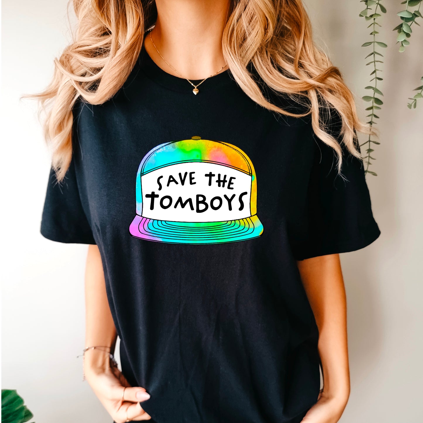 Save The Tomboys Tie Dye Hat (DTF) 4169KPI