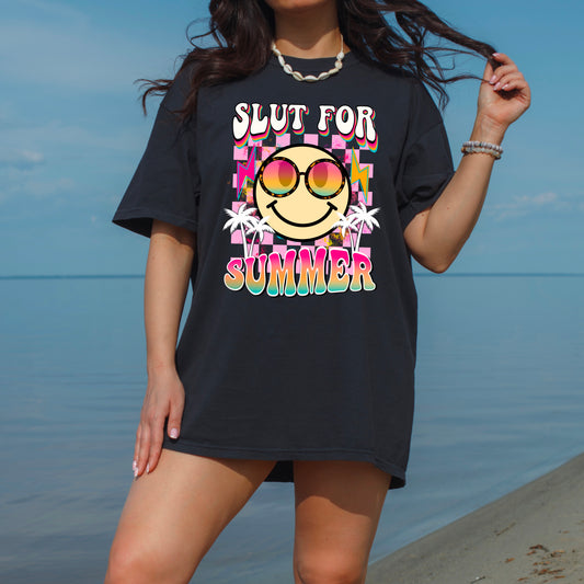 Slut For Summer pink (DTF) 1374