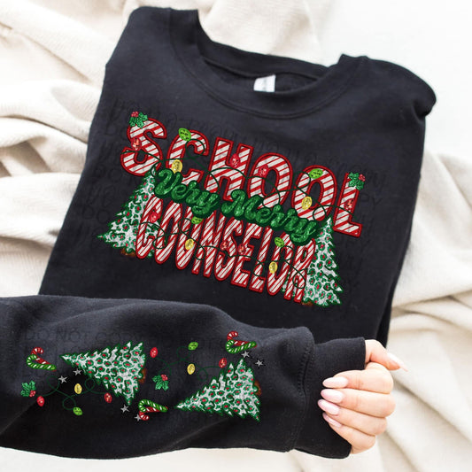 Very Merry School Counselor DTF 12-608