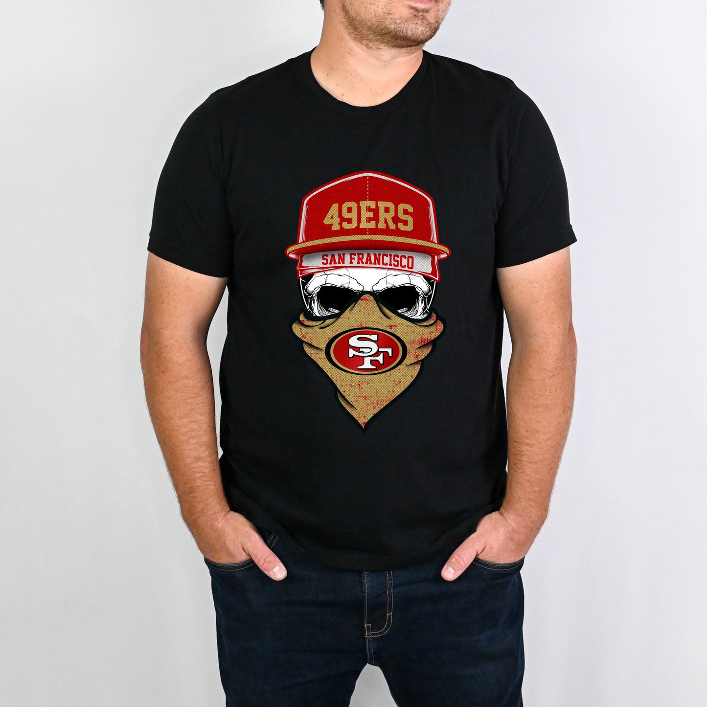 49ERS SKULL (DTF) 4332KPI