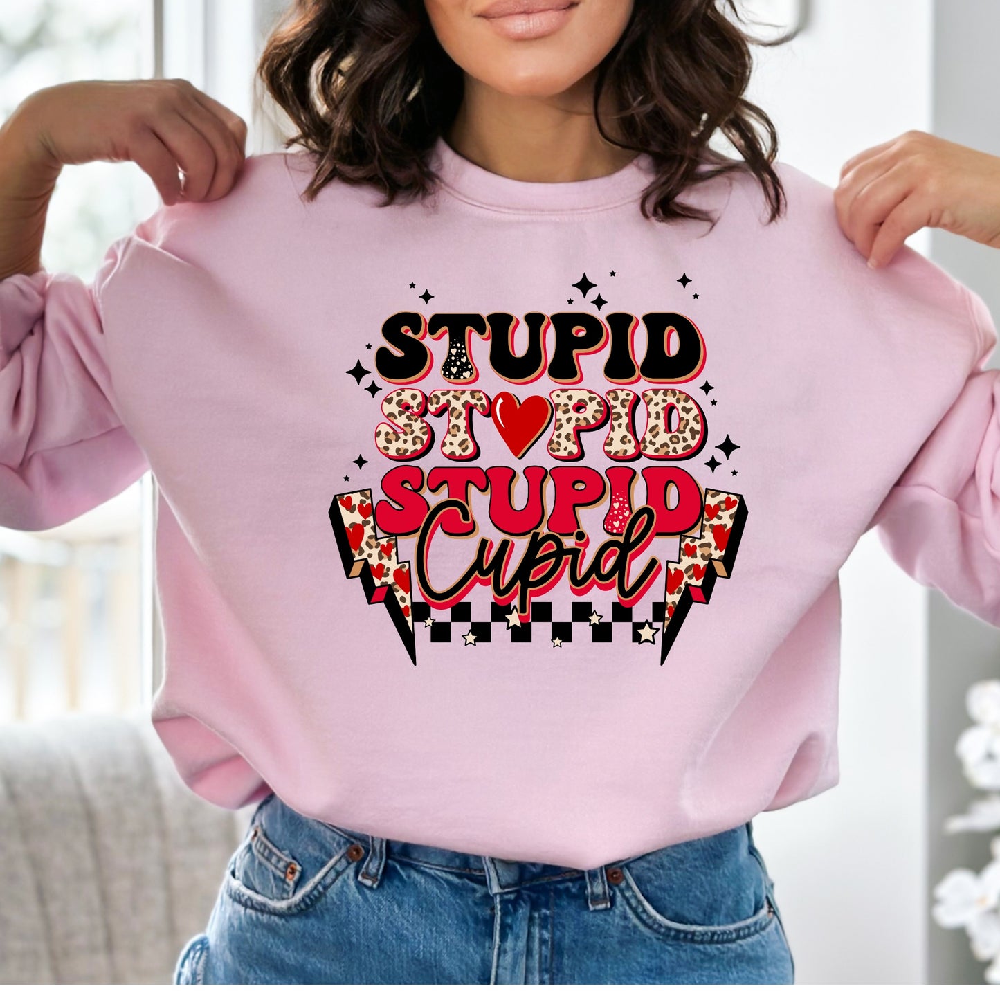 Stupid Cupid Leopard (DTF) 486AZ