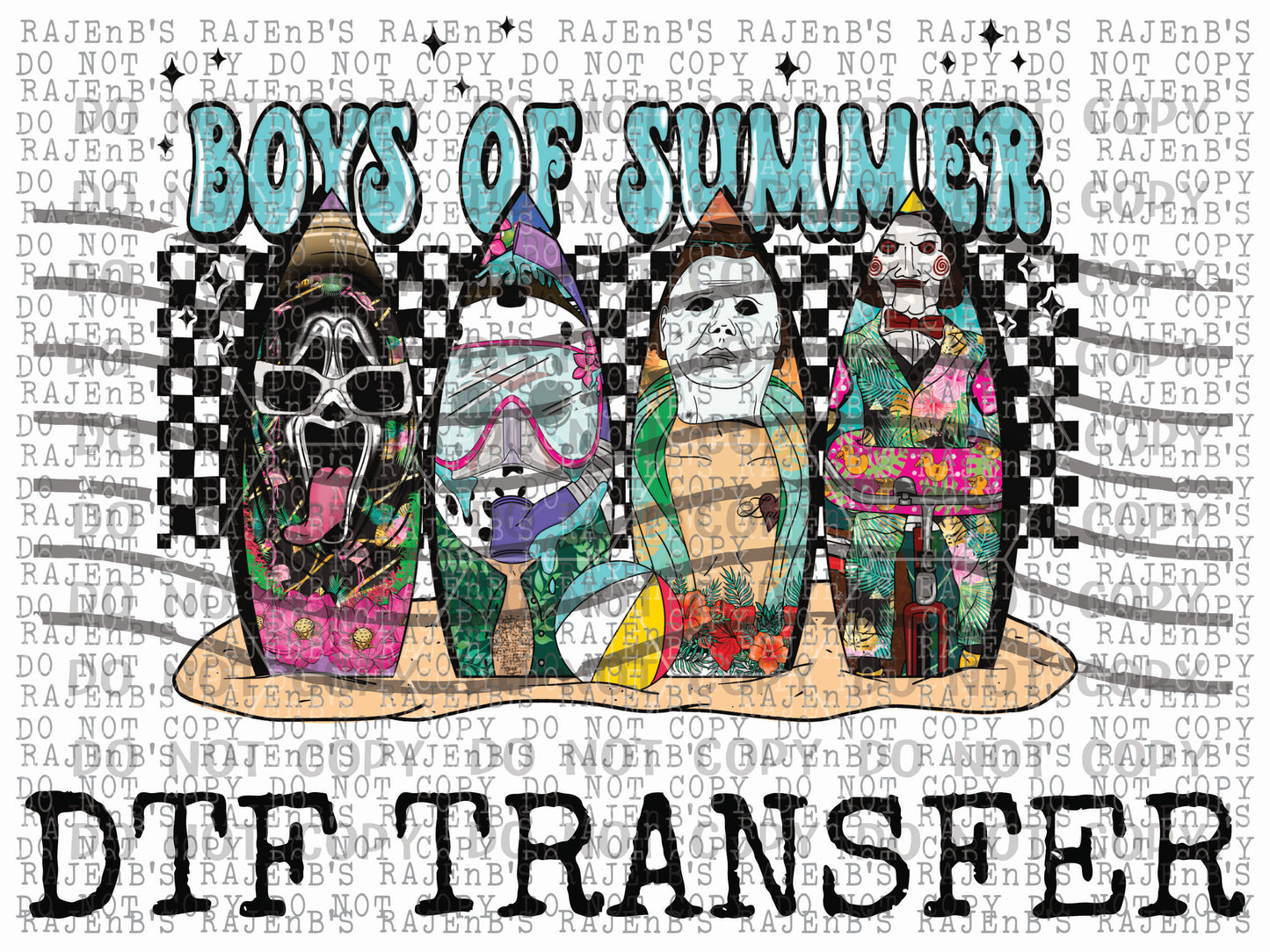 Boys of Summer-Horror (DTF) 329SUP