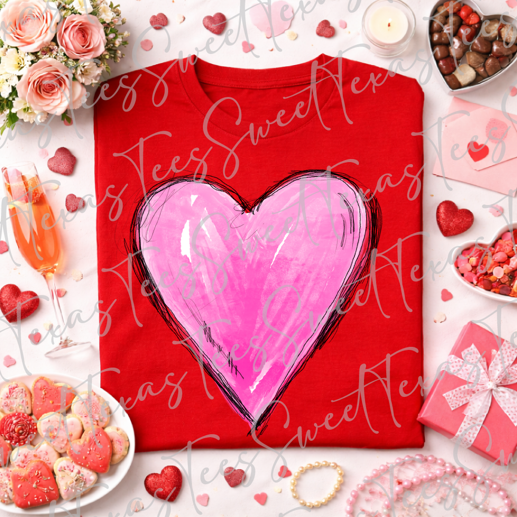 Valentine's Day Pre-Made DTF GANG SHEET