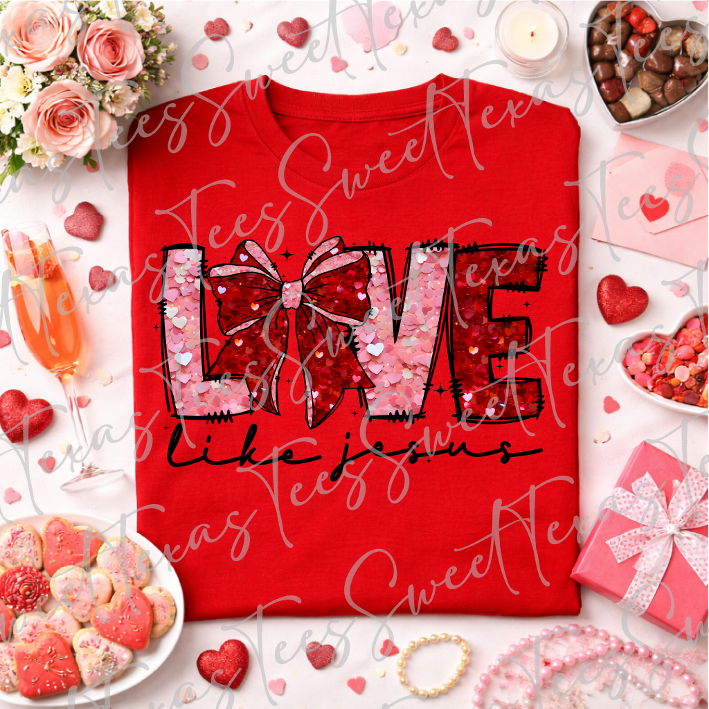 Valentine's Day Pre-Made DTF GANG SHEET