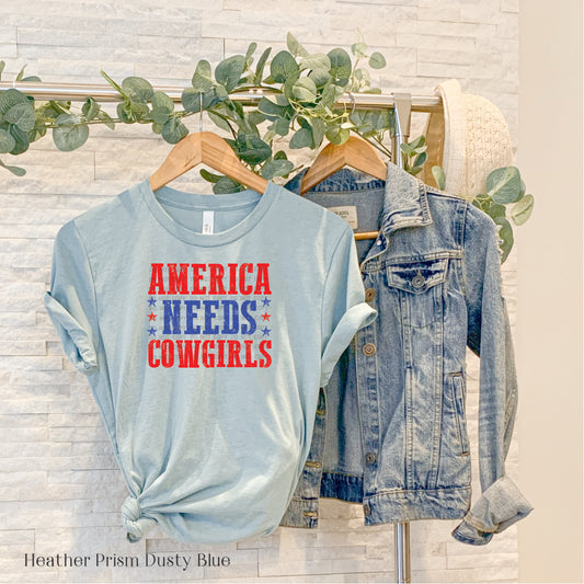 America Needs Cowgirls (DTF) 1099