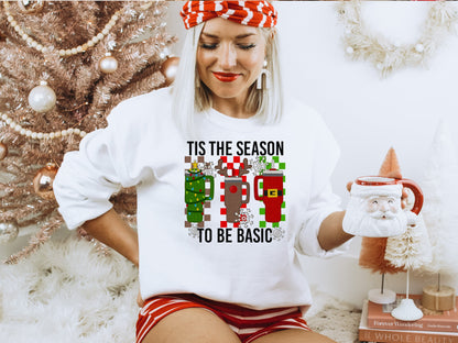 TIS THE SEASON TO BE BASIC-TUMBLERS (DTF) 12-573