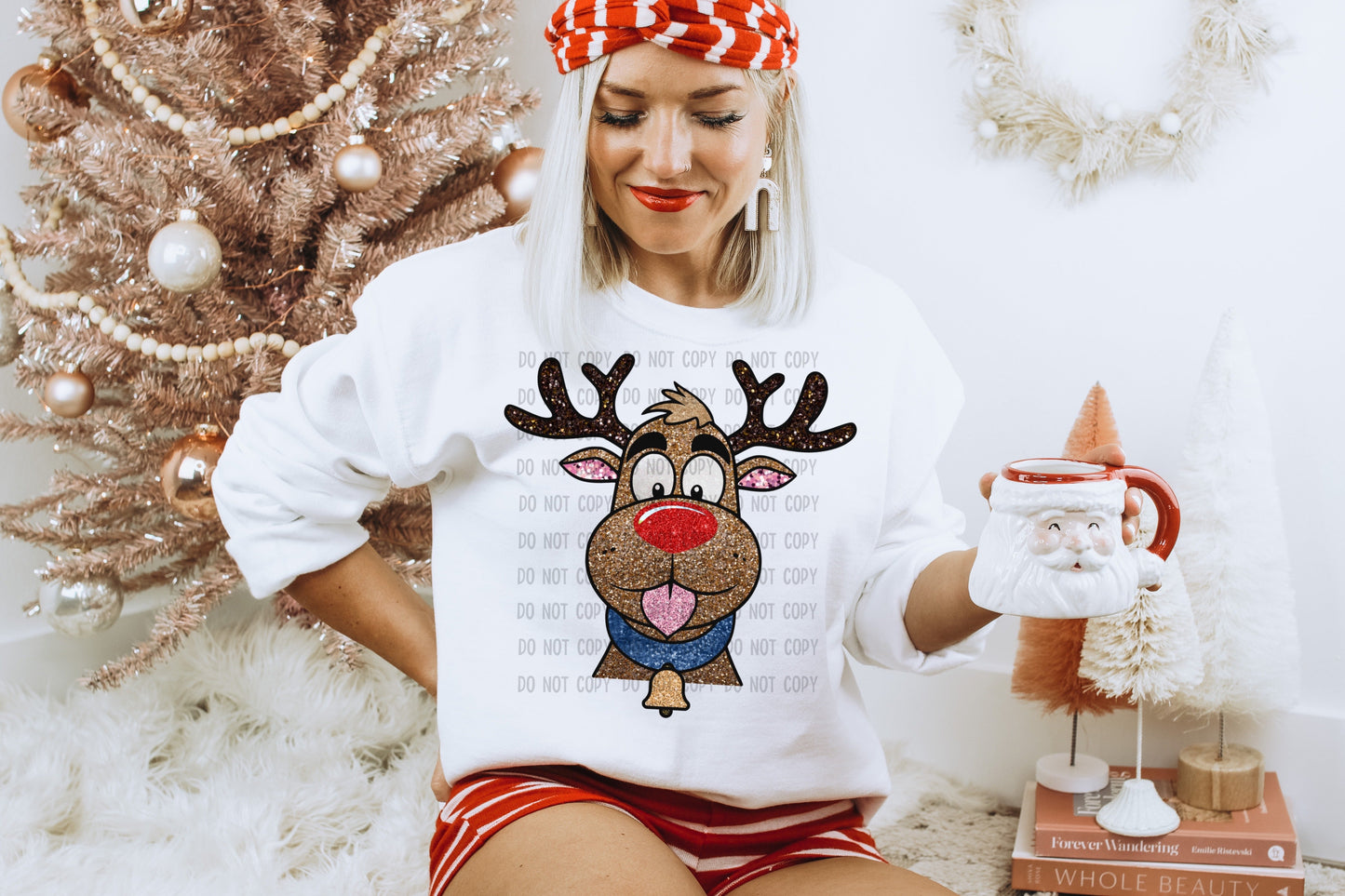 GLITTER RUDOLPH (DTF) 12-621