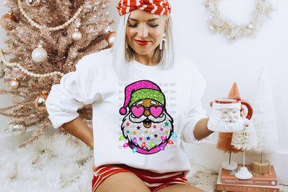 SANTA WITH SUNNIES (DTF) 12-622