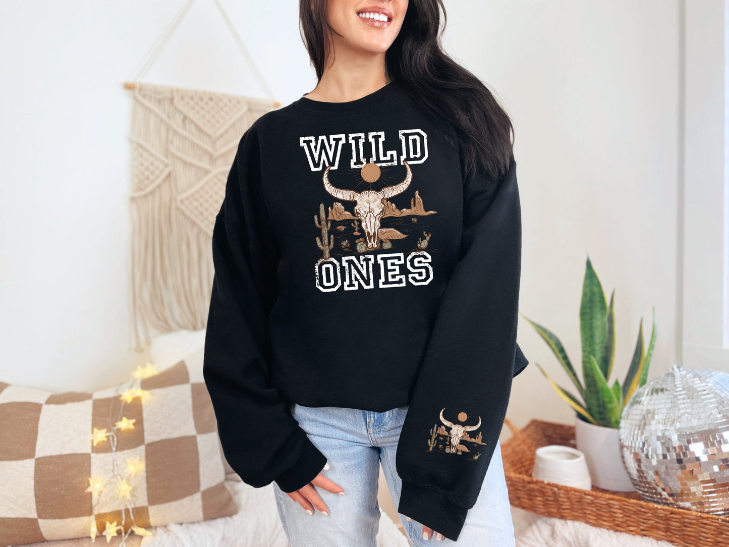 WILD ONES-WHITE (DTF TRANSFER) 1368