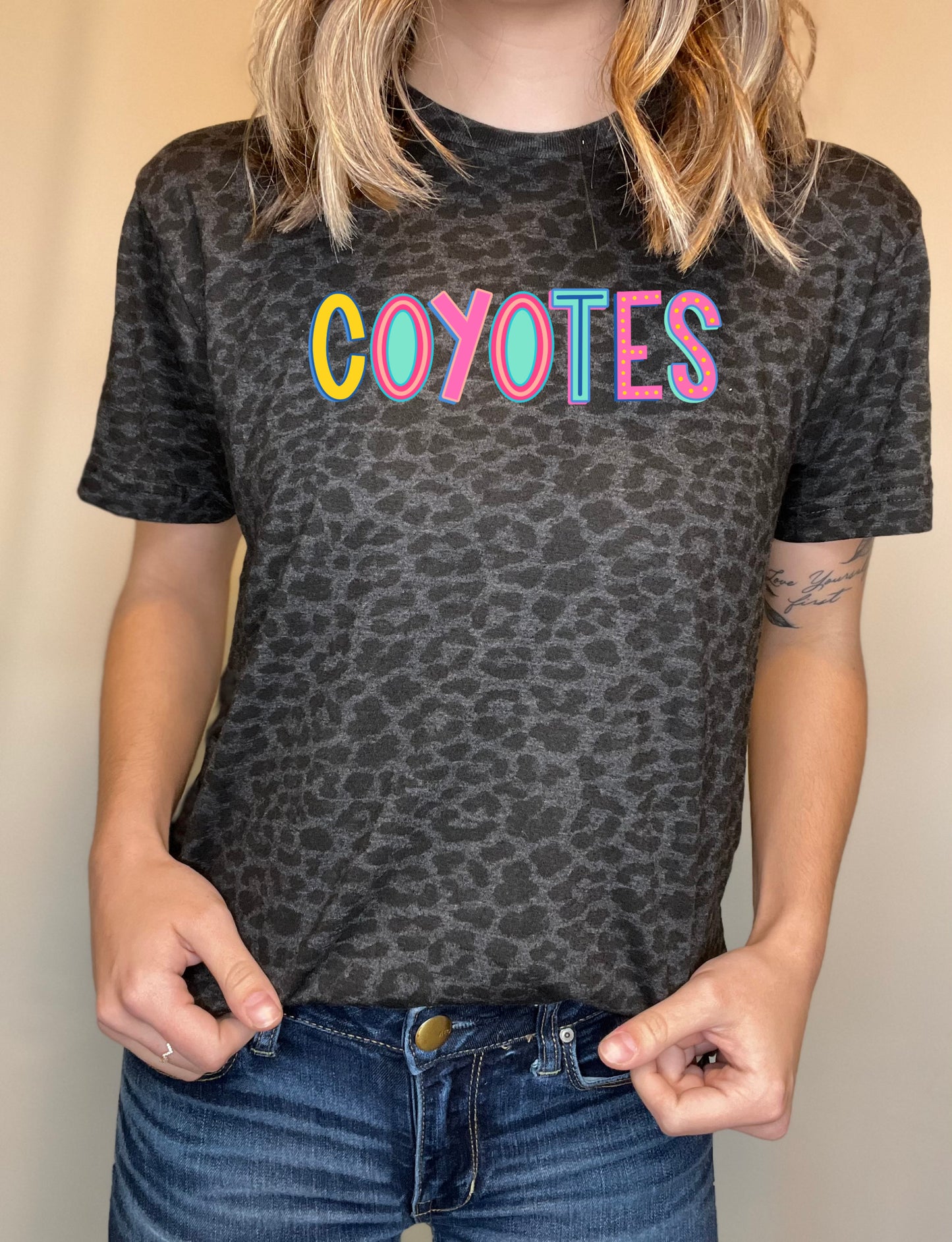 Coyotes Mascot (DTF) 3017