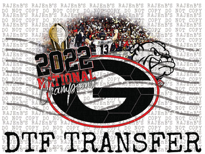 2022 National Champs (DTF) 2025SP