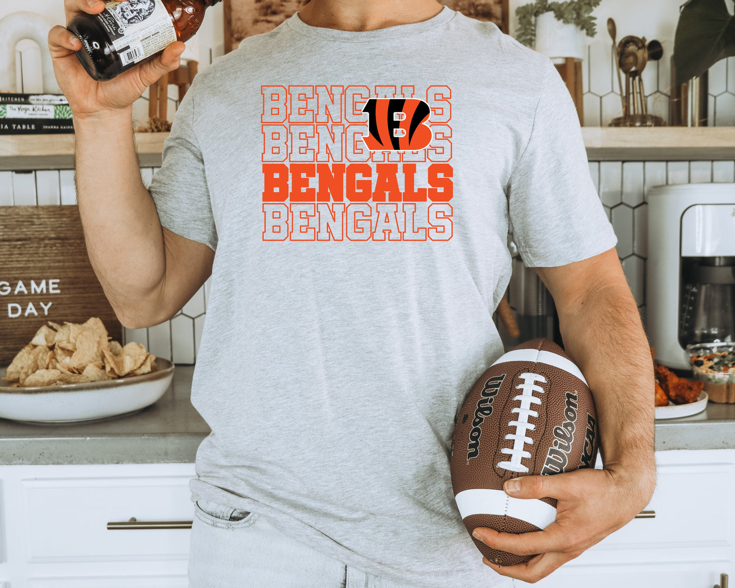 BENGALS STACKED (DTF) 2078