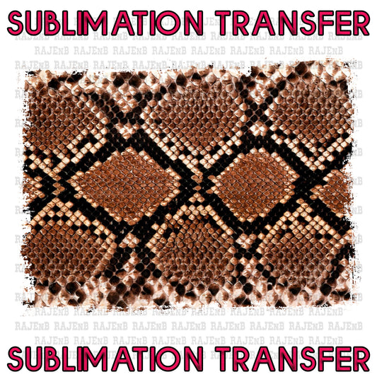 Snakeskin Background - SUBLIMATION TRANSFER 4018SUB