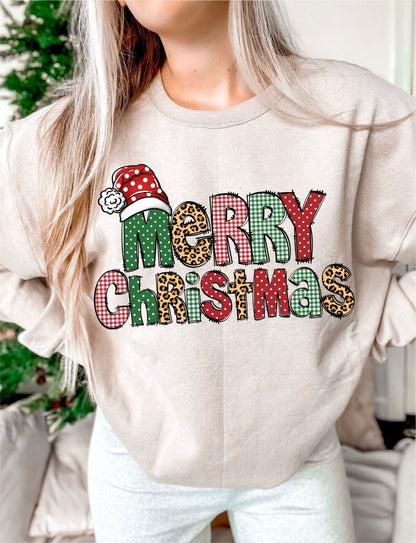 MERRY CHRISTMAS LEOPARD (DTF) 289PO