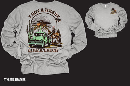 Heart like a truck (DTF) AG877 SET