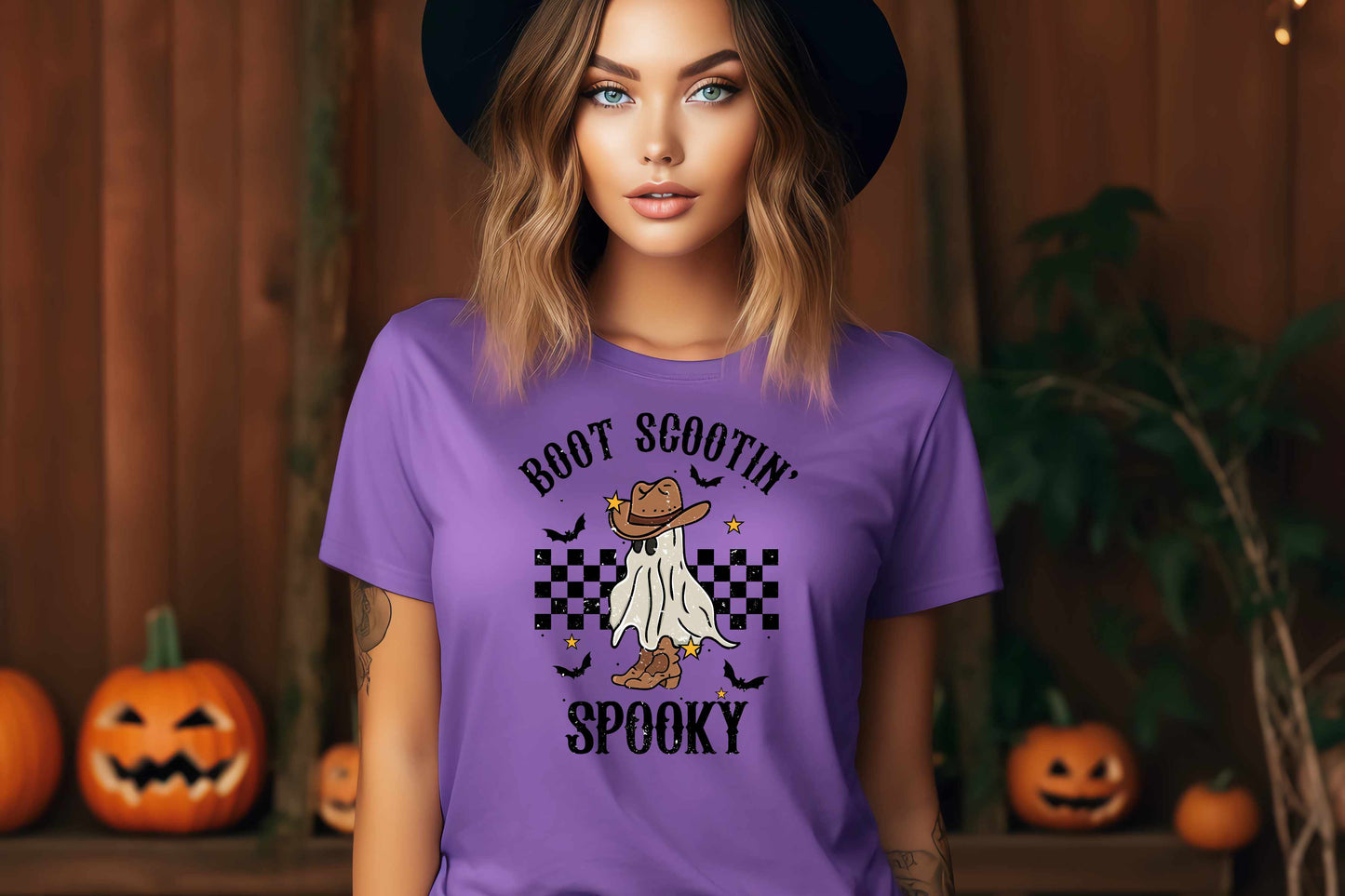 BOOT SCOOTIN SPOOKY (DTF) 328PO