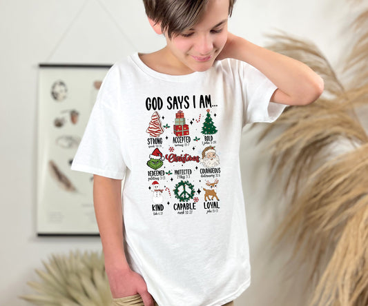 GOD SAYS I AM-CHRISTMAS YOUTH/TODDLER (DTF) 366PO