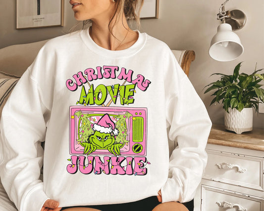 CHRISTMAS MOVIE JUNKIE-GRUMPY (DTF) 395PO