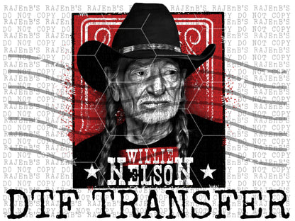 W!ll!e N3lson Red (DTF)4017KPI