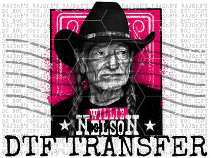 W!ll!e N3lson Pink (DTF)4020KPI