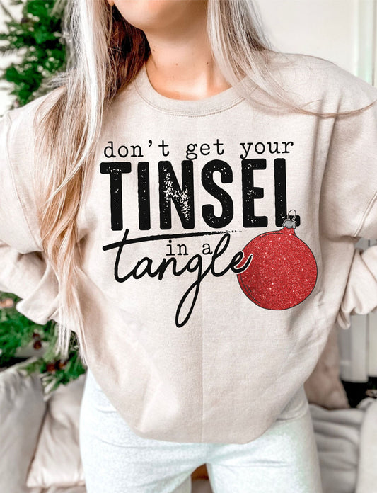 DON'T GET YOUR TINSEL IN A TANGLE DTF 421AZ