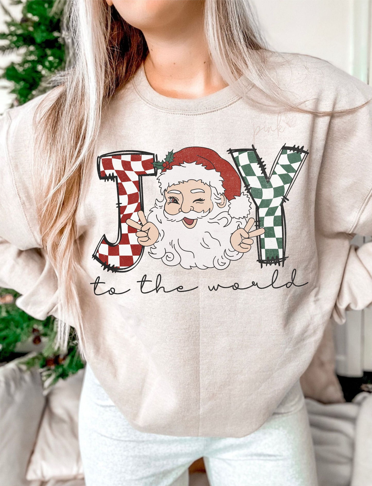 JOY TO THE WORLD-SANTA (DTF) 439AZ