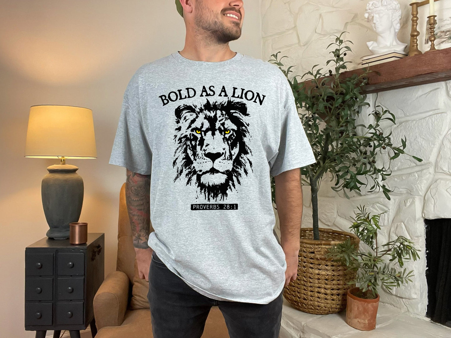 BOLD AS A LION (DTF) 4563KPI