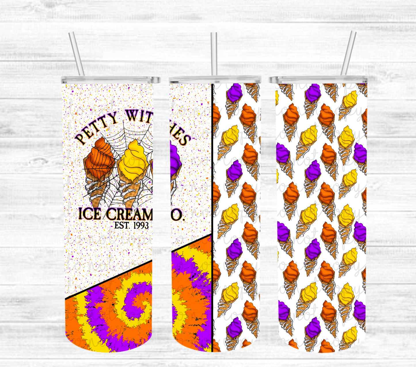 Petty Witches Ice Cream Co Tumbler #5110T