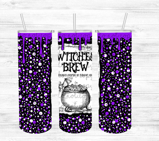 Witches Brew Purple Tumbler #5113T