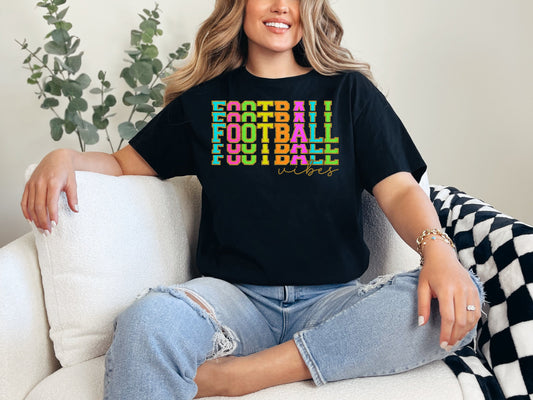 FOOTBALL VIBES-FAUX CHENILLE (DTF TRANSFER) 51SS