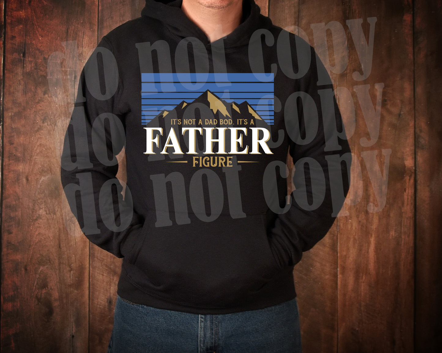 Father Figure White Lettering (DTF) 602