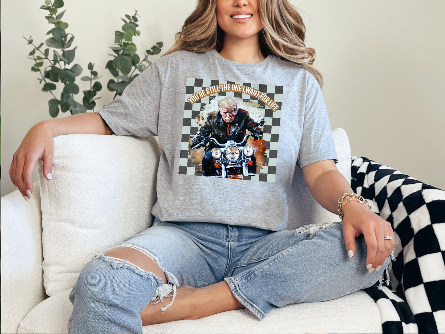 YOU'RE STILL THE ONE-TRUMP MOTORCYCLE (GRAPHIC TEE) 986