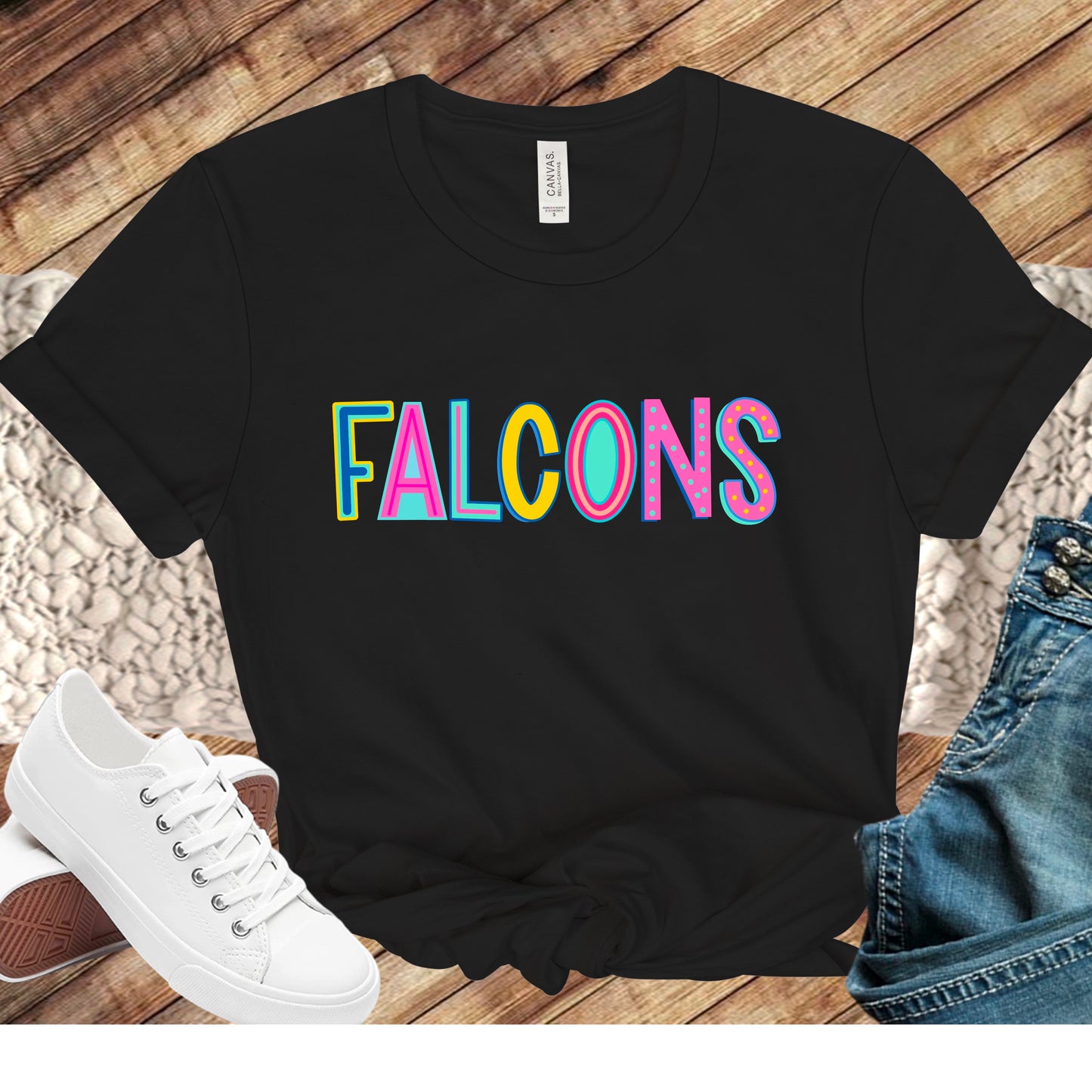 Falcons Mascot (DTF) 3021