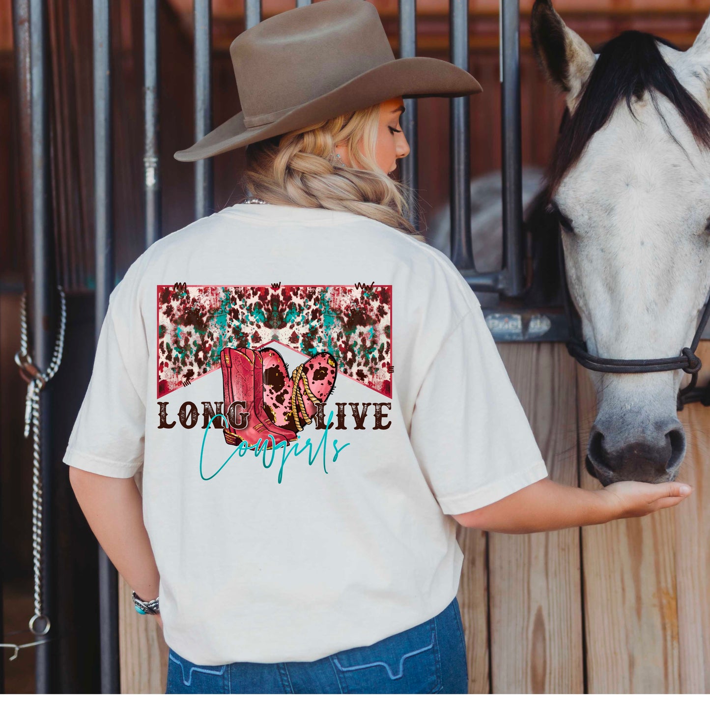 Long Live Cowgirls (DTF Transfer) 4107KPI