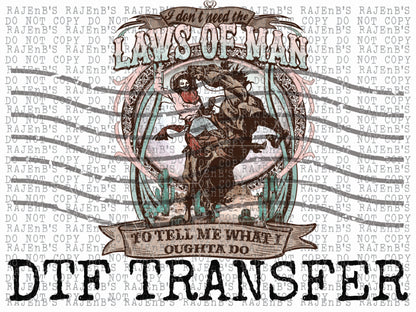Laws of Man (DTF) AG1234