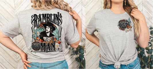 Country Singer Ramblin Man (DTF) AG314