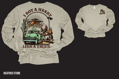 Heart like a truck (DTF) AG877 SET