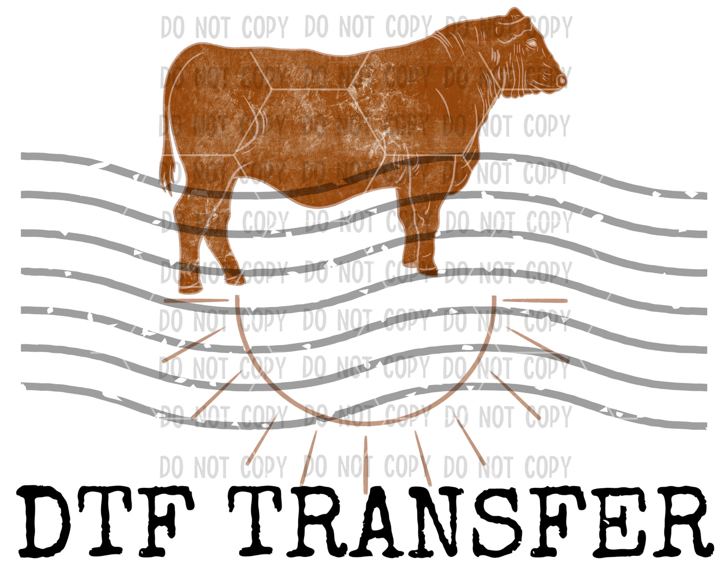 Cattle Brand (DTF) DTFCCC24
