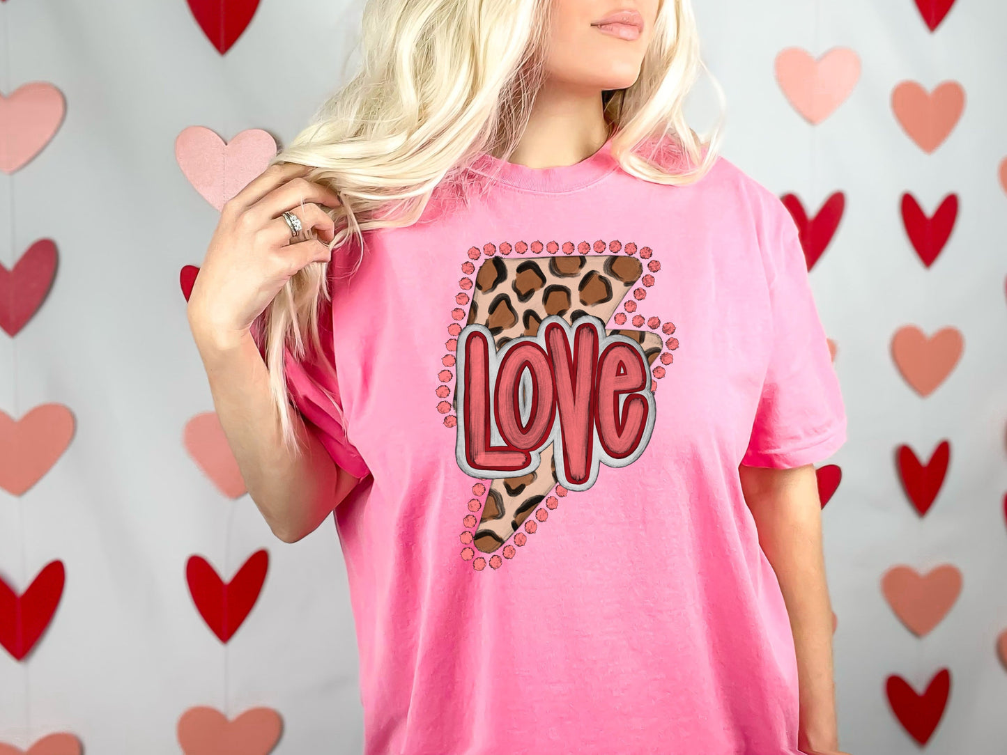 LOVE-LEOPARD BOLT (DTF) CCC335