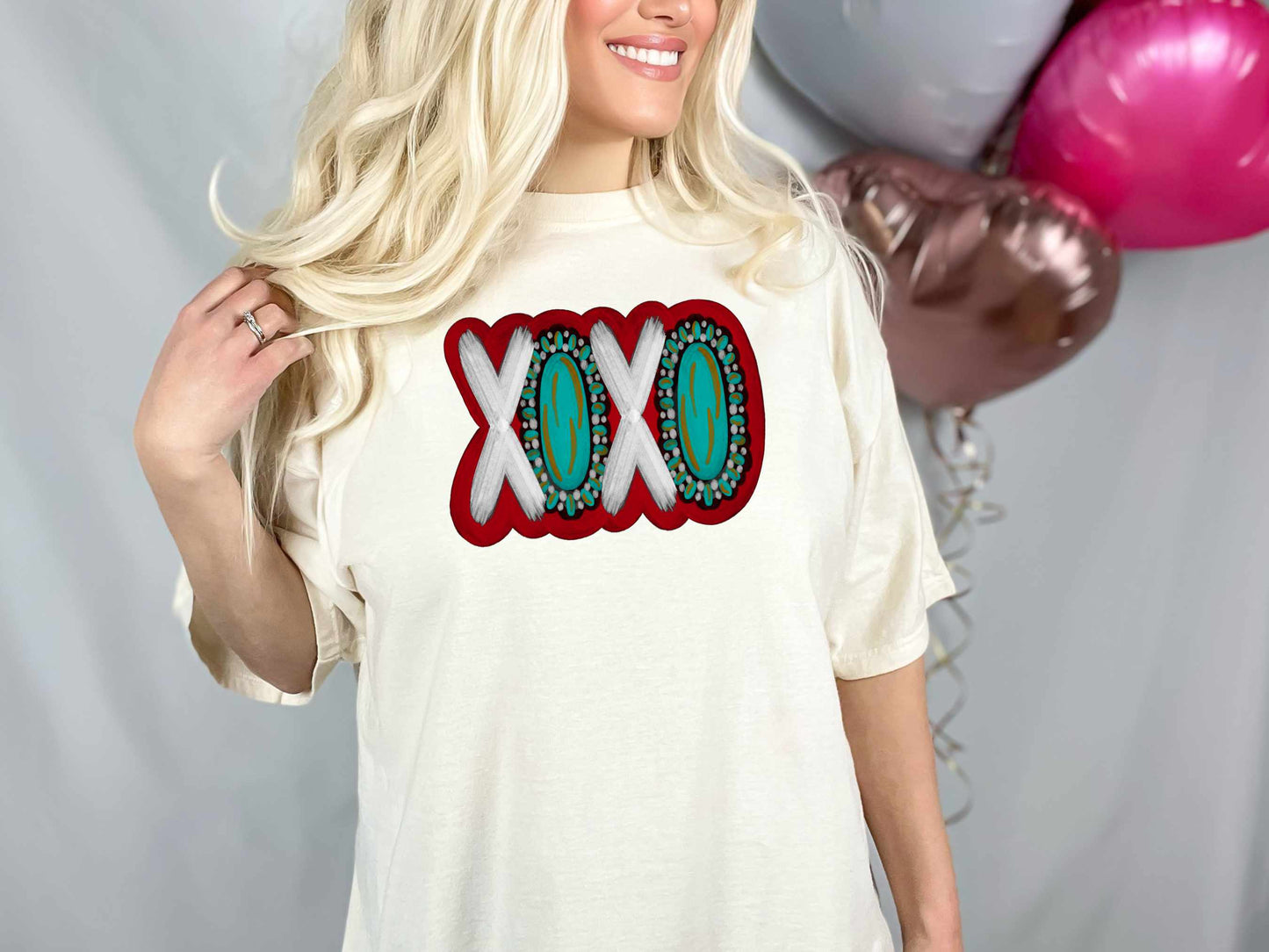 XOXO TURQUOISE(DTF) CCC347