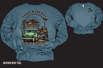 Heart like a truck (DTF) AG877 SET