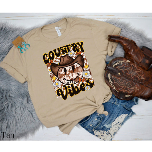 Country Vibes (DTF Transfer) AG1239