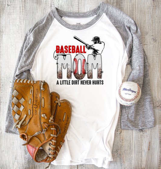 Baseball Mom DTF Transfer SS0034