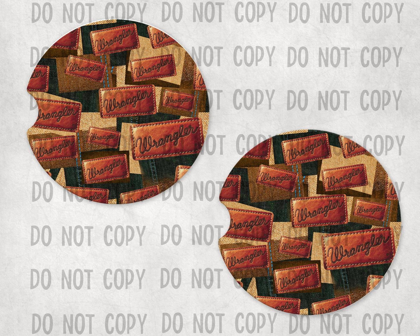 Rangler Brown Sandstone Coasters #6004C