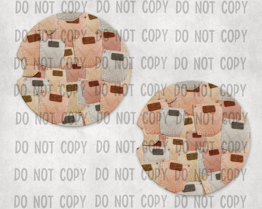 Rangler Pocket Collage Coasters #6005C