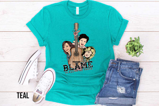 Blame it all on my Roots Women of Country  (DTF)TE0008
