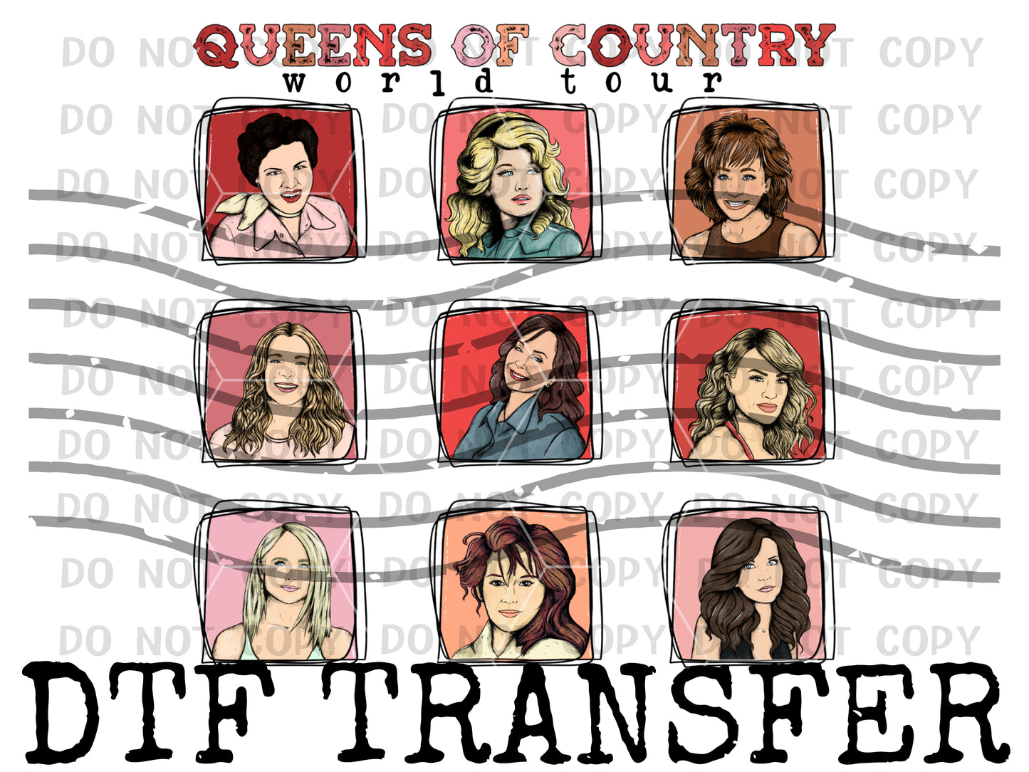 Queens of Country World Tour (DTF)TE0011