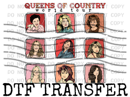 Queens of Country World Tour (DTF)TE0011