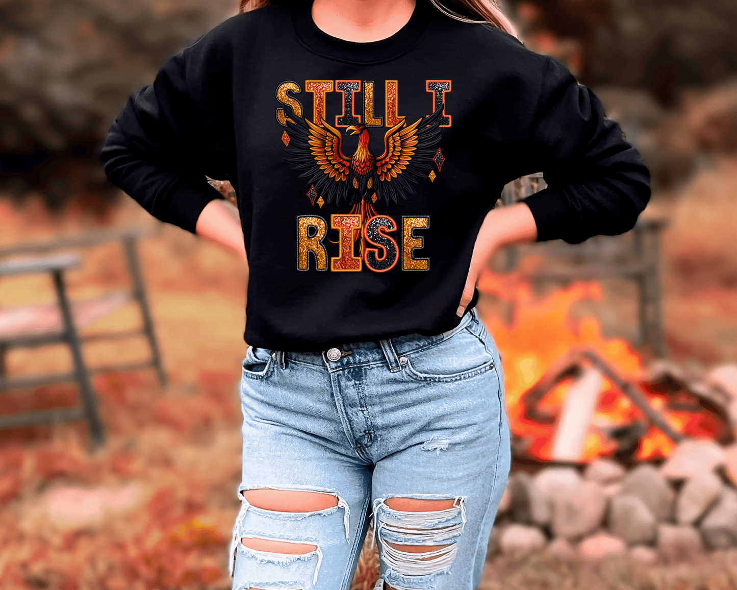 STILL I RISE PHOENIX (DTF) TE0327